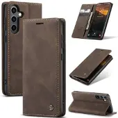 CASEME Samsung Galaxy S25+ 013 Series Lommebok-deksel - Kaffe