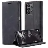 CASEME Samsung Galaxy A23 5G 013 Series Lommebok-deksel - Svart