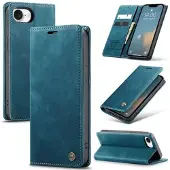 CASEME iPhone 16e/17e 013 Series Lommebok-deksel - Blå