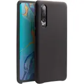 Qialino Premium Huawei P30 Skinndeksel - Svart