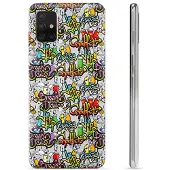 Mtp Products Samsung Galaxy A51 TPU-deksel - Graffiti
