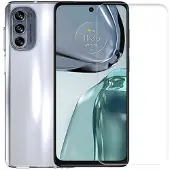 Saii 2-i-1 Motorola Moto G62 5G TPU-deksel & Beskyttelsesglass