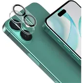 IMAK iPhone 16/16 Plus 2-i-1 HD Kamera Linse Beskytter