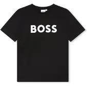 BOSS T-skjorte - Svart m. Hvit - - 16 år (176) - T-skjorte