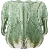 Bloomingville Pontus vase, grønn, steingods
