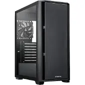 Chieftec AS-02B-TG-OP PC-kabinett Midi Tower, svart herdet glass, uten PSU