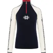 Dale of Norway Geilo, Sweater, Dame, Navy Offwhite Raspberry