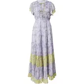 Scotch & Soda Gathered Kortermet Lang Kjole