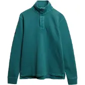 Superdry Cotton Classic Pique Henley Collegegenser