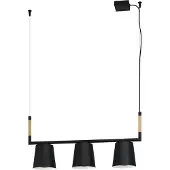 Eglo LACEY LANGBORD 3XE27 L780 sort/creme FSC