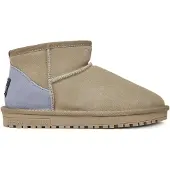 Pepe Jeans for woman/girl. PGS500007 Diss Half taupe leather ankle boots (37), Flat, None, Casual, children's fashion