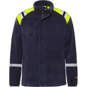 Fristads Fleecejakke Flam 4073 ATF Mørk marineblå L
