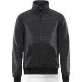 Fristads Sweatshirtjakke 7052 SMP Grå/svart XL