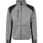 Fristads Fleecejakke 7451 PRKN Grå/svart 2XL
