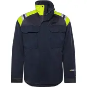 Fristads Jakke Flamestat 4965 MFA Marineblå/varselgul L