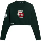 Superdry Varsity Crop Crew Collegegenser