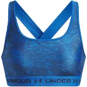Under Armour Crossback Print Sports-bh Med Medium Støtte