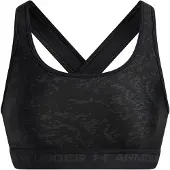 Under Armour Crossback Print Sports-bh Med Medium Støtte