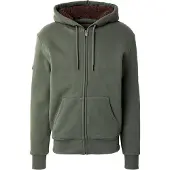Superdry Borg Lined Genser Med Hel Glidelås