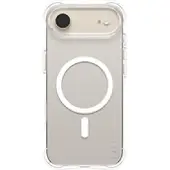 PanzerGlass CARE by Samba - Bakdeksel for mobiltelefon - MagSafe-samsvar - termoplast-polyuretan (TPU) - gjennomsiktig med hvit - for Apple iPhone Air