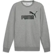 Puma Essentials No. 1 Logo Crew Men, Men, Medium Gray Heather, L