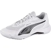 Puma Solarflash III Indoor Sports Shoes, Shoes, White/Black, 42