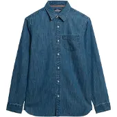 Superdry Essentials Skjorte Med Lange Ermer