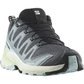 Salomon XA Pro 3D V9, Terrengsko, Dame, Turbulence/Iced Aqua/Patina Green
