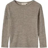 Wheat Ull Silke Genser Alfie Khaki Melange (104 / 4 år)