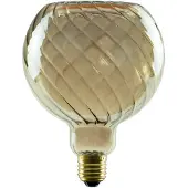 Segula LED-globe flytende G125 E27 6W twist røyk