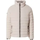 Superdry for man. M5011757A Fuji print quilted jacket grey (XL), Casual, Recycled Polister, Sustainable