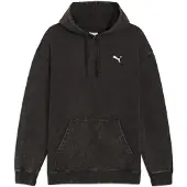 Puma Essentials Elevated Relaxed Wash Hoodie Men, Men, Black, XS