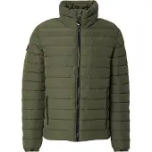 Superdry for man. M5011757A Fuji printed quilted jacket green (3XL), Casual, Recycled Polister, Sustainable