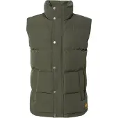 Superdry for man. M5012151A Hoodless waistcoat Everest green (M), Casual, Sustainable, Recycled nylon