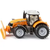 Siku Traktor - Massey Ferguson m. Snøskuffe - 1564 - - OneSize - Bil