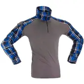 Invadergear Flannel Combat Langarmet T-skjorte