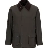 Barbour for man. MWX0010 Classic Bedale Brown Waxed Jacket (36), Casual, Green, Cotton