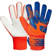 Reusch Attrakt Starter Solid keeperhansker junior str. 8 oransje/blå