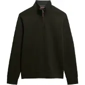 Superdry Core Pique Henley Halv Glidelås Genser