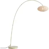 QAZQA Japandi buelampe beige med skjerm - Bida