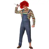 Atosa Halloween-dukkemannkostyme