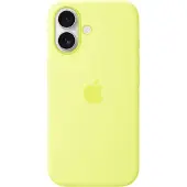 Apple MGEV4ZM/A iPhone 17 silikondeksel med MagSafe, neongul