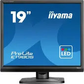 Iiyama ProLite E1980S-B1 - LED-skjerm - 19 - 1280 x 1024 @ 75 Hz - TN - 250 cd/m² - 1000:1 - 3 ms - HDMI, DisplayPort - høyttalere - matt svart