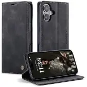 CASEME iPhone 17 013 Series Lommebok-deksel - Svart