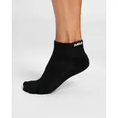 MM Sports Low-Cut Socks 3-Pack, Black - 43-46