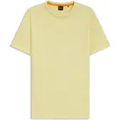 BOSS for man. 50508243 Tegood yellow T-shirt (XL), Casual, Polyester, Short sleeve