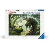 Ravensburger Skogdragen Våkner (12000808) Puslespill 3000 Stykker