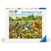 Ravensburger Fugler I Engen (12000336) Puslespill 500 Stykker