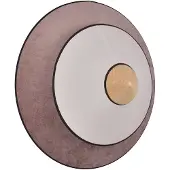 Forestier Cymbal S LED-vegglampe, pudderrosa