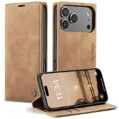 CASEME iPhone 17 Pro Max 013 Series Lommebok-deksel - Brun